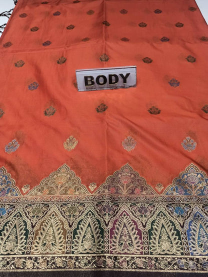 Artificial / Mix Crape Sarees ( Semi Crape )