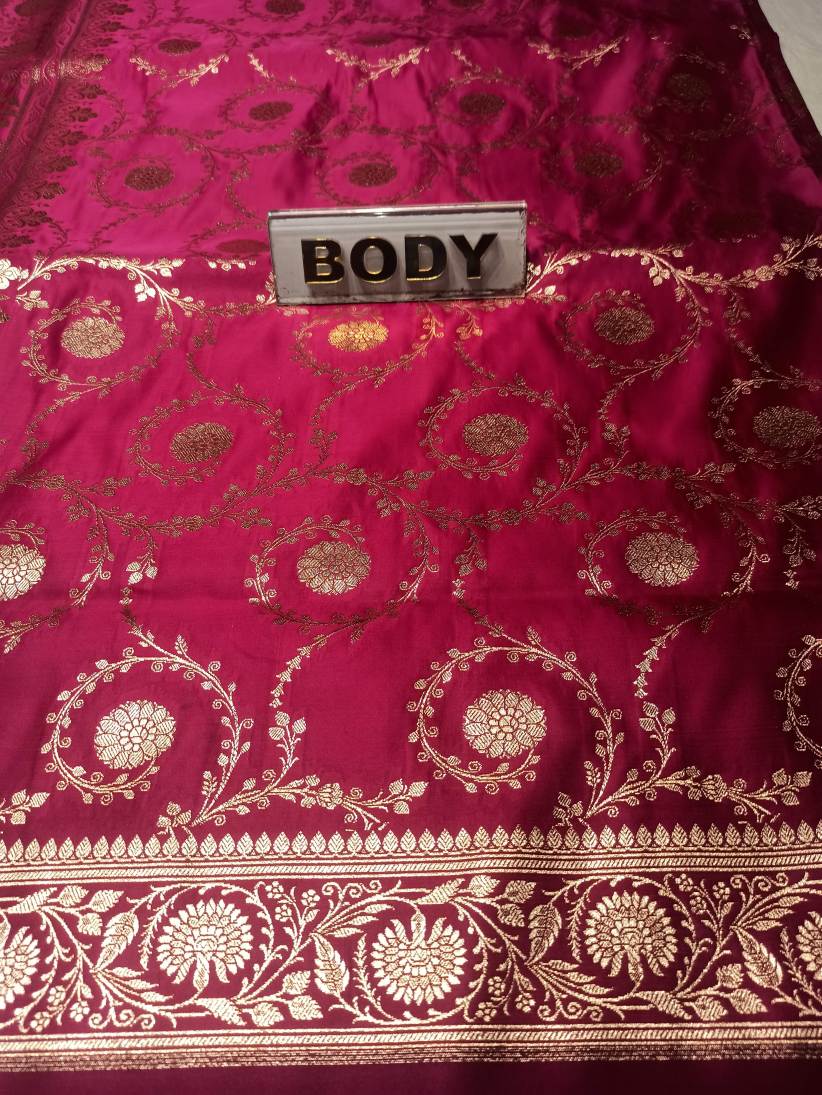 Pure Banarasi Silk Saree.