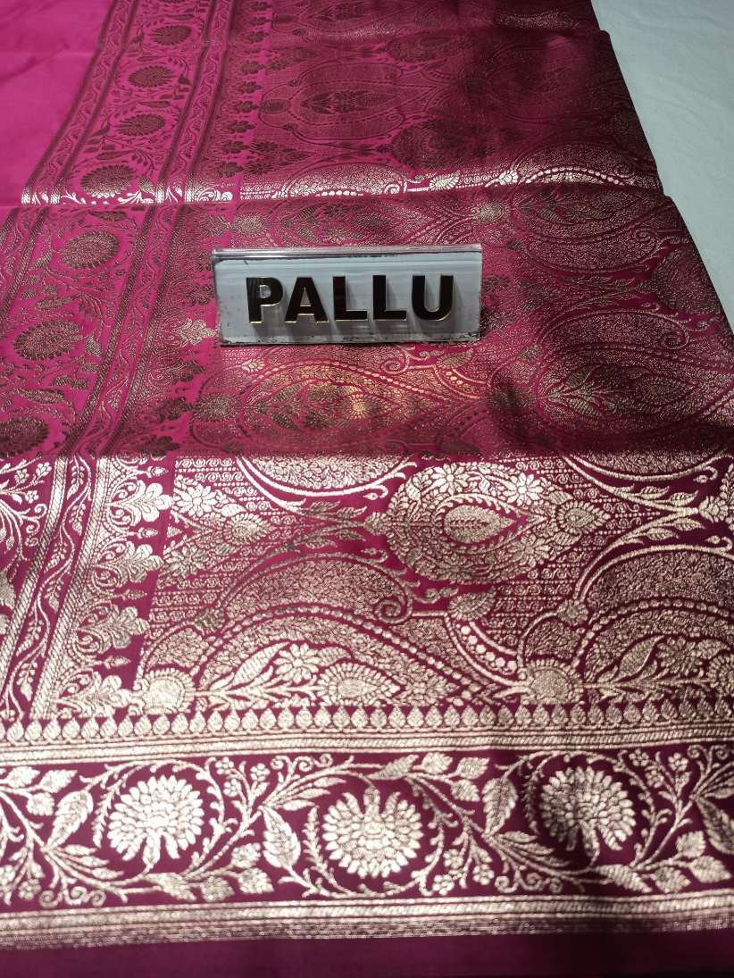 Pure Banarasi Silk Saree.
