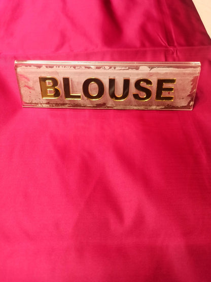 Pure Banarasi Silk Saree.