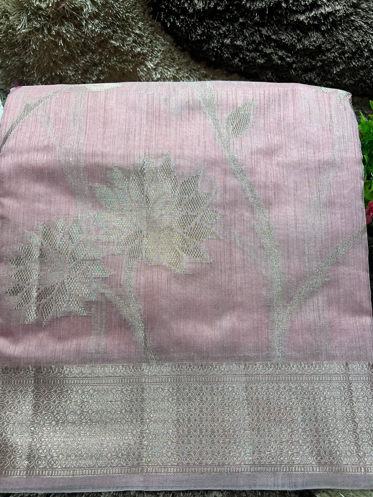 Pure Cotton Silk Saree.