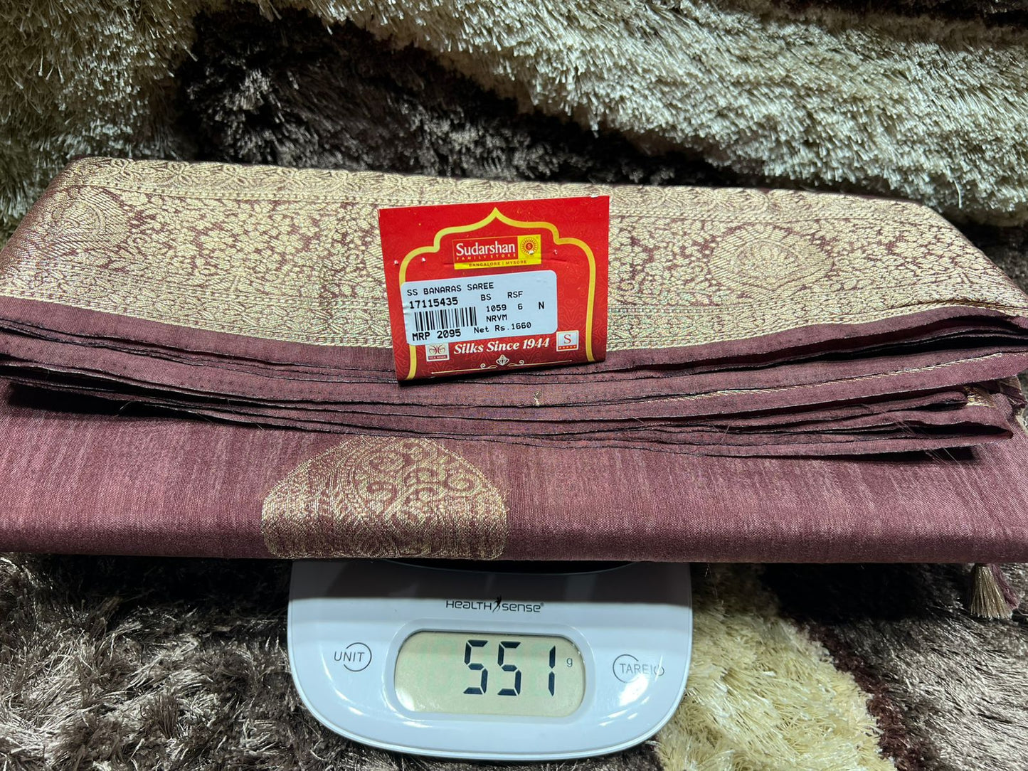 Pure Cotton Silk Saree.