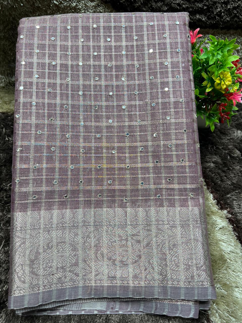 Pure Cotton Silk Saree.