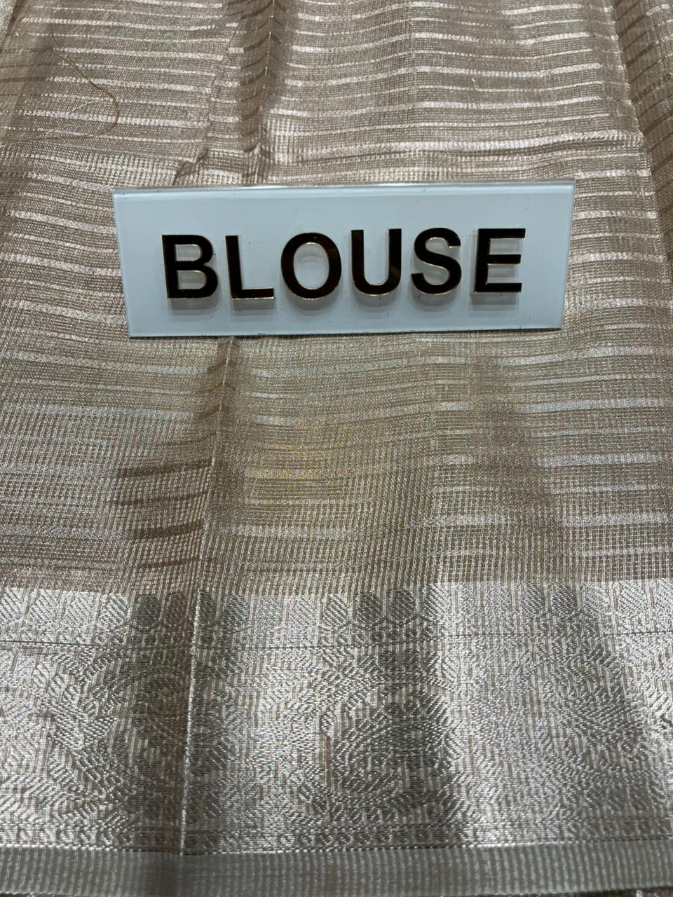 Pure Cotton Silk Saree.