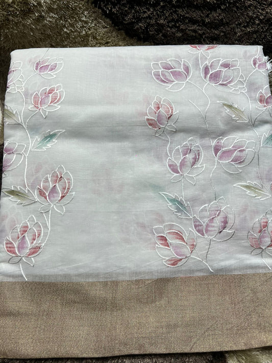 Pure Cotton Silk Saree.
