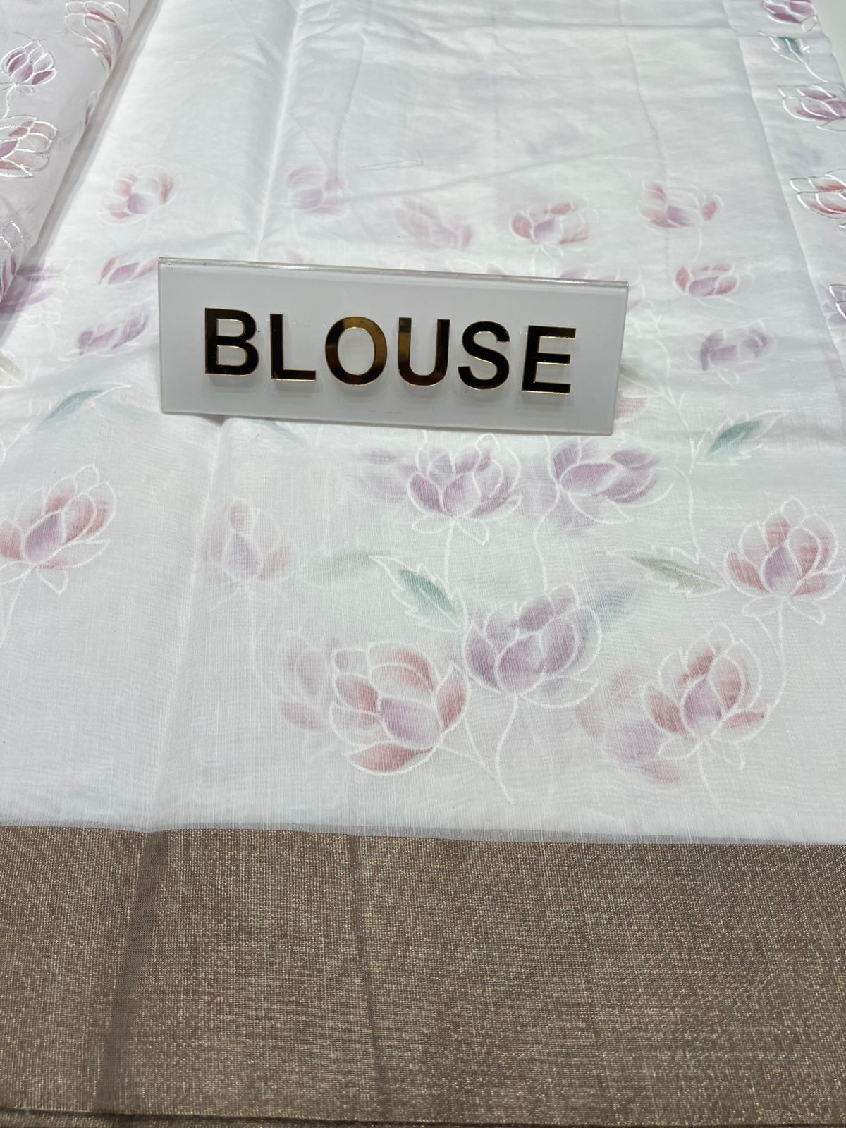 Pure Cotton Silk Saree.