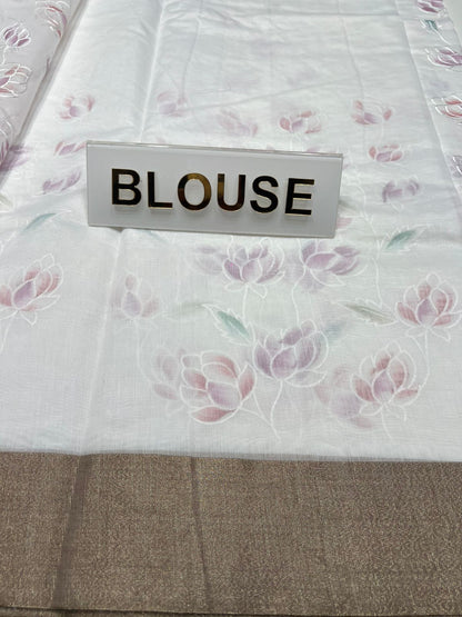 Pure Cotton Silk Saree.