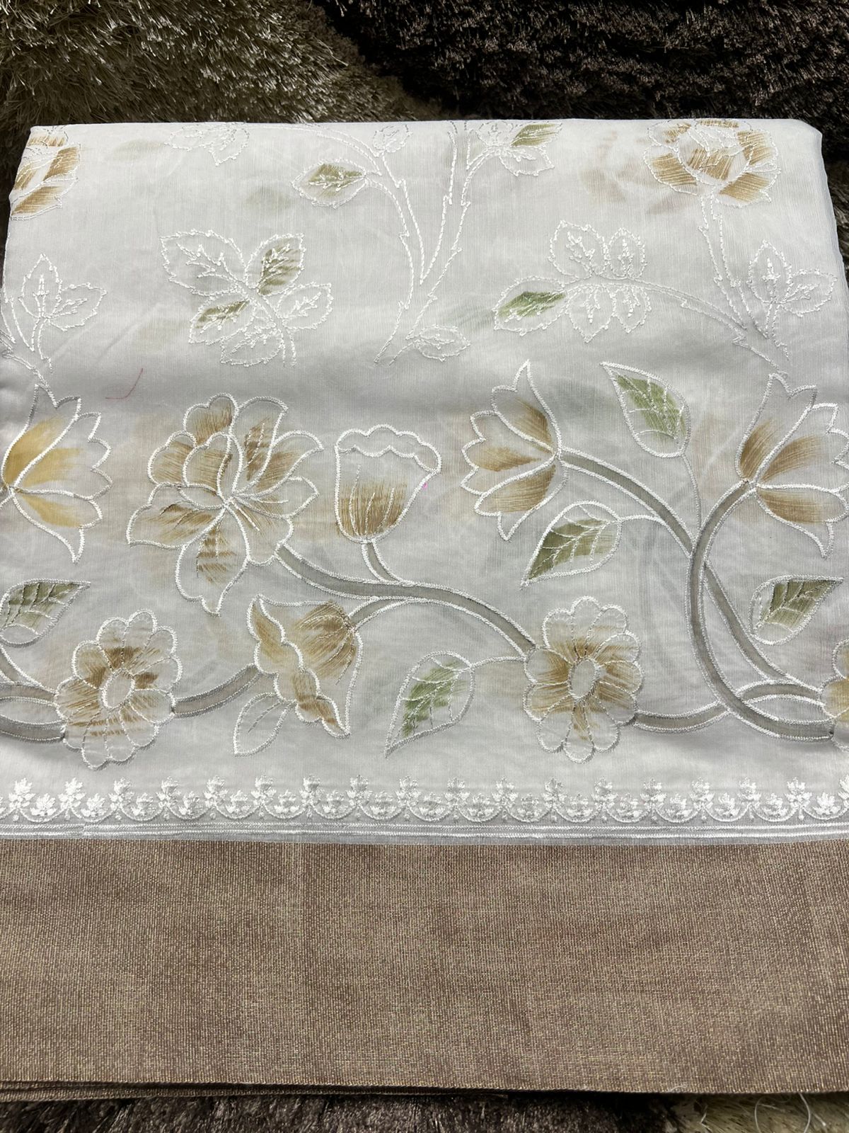 Pure Cotton Silk Saree.