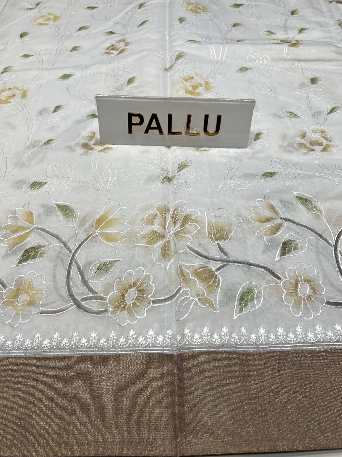 Pure Cotton Silk Saree.