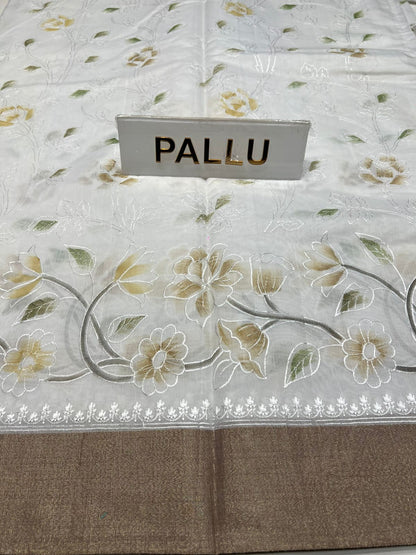 Pure Cotton Silk Saree.