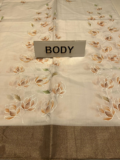 Pure Cotton Silk Saree.