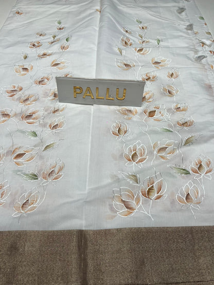 Pure Cotton Silk Saree.