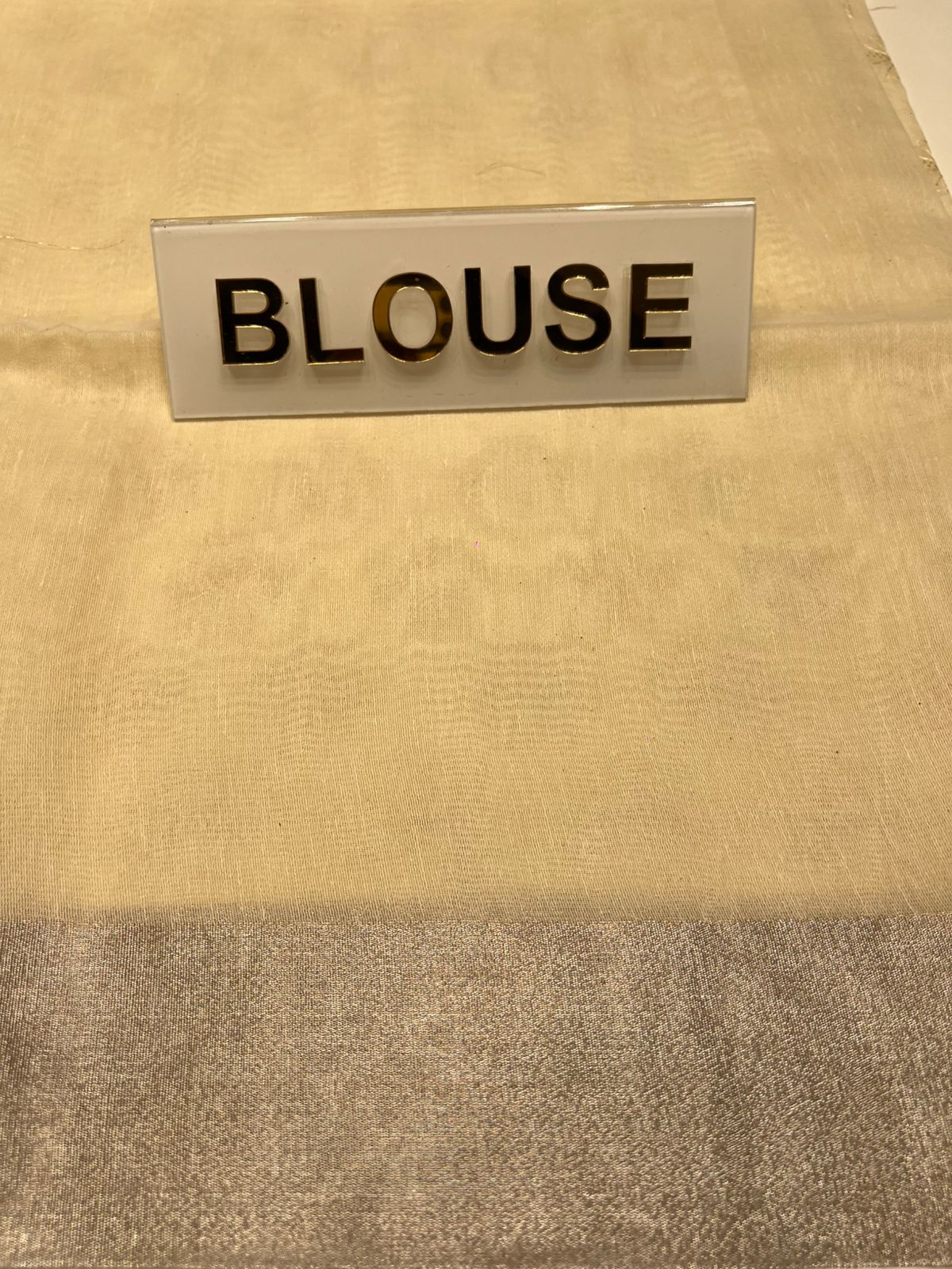 Pure Cotton Silk Saree.