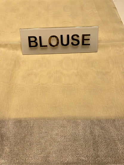 Pure Cotton Silk Saree.