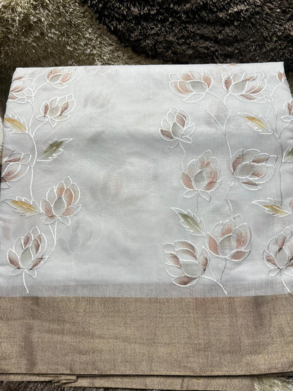 Pure Cotton Silk Saree.