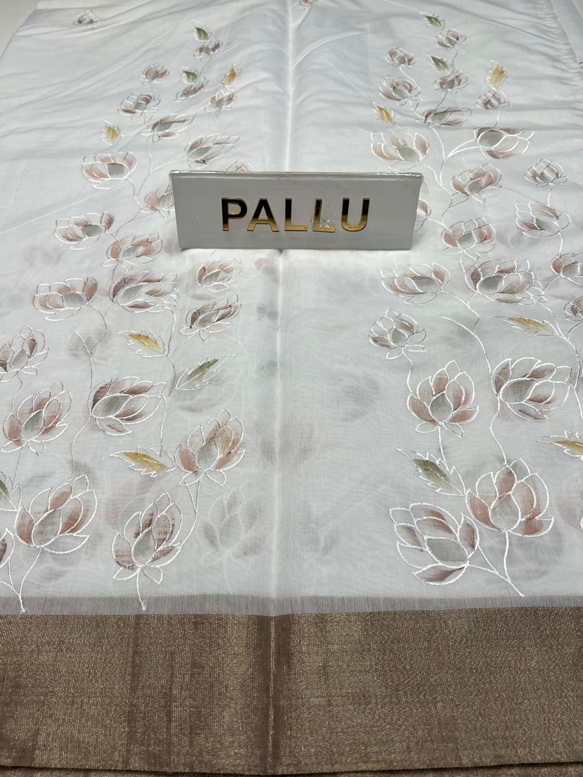Pure Cotton Silk Saree.