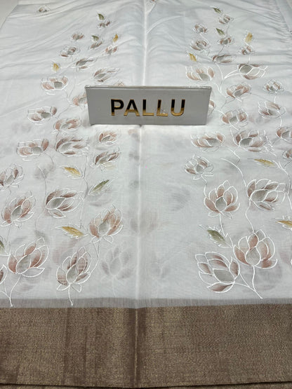 Pure Cotton Silk Saree.