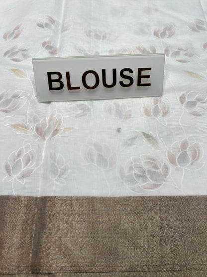 Pure Cotton Silk Saree.