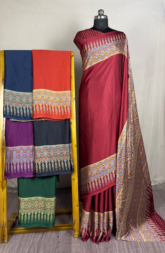Synthetic Silk Saree.