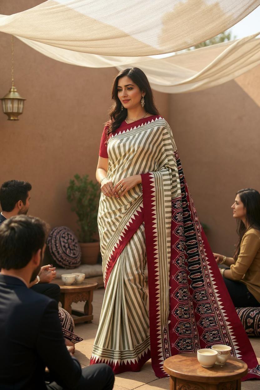 Synthetic Silk Saree.