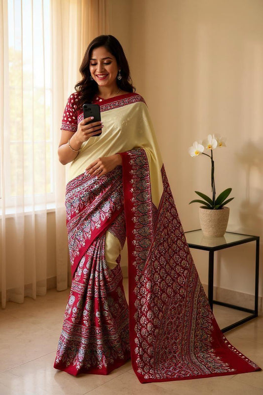 Synthetic Silk Saree.