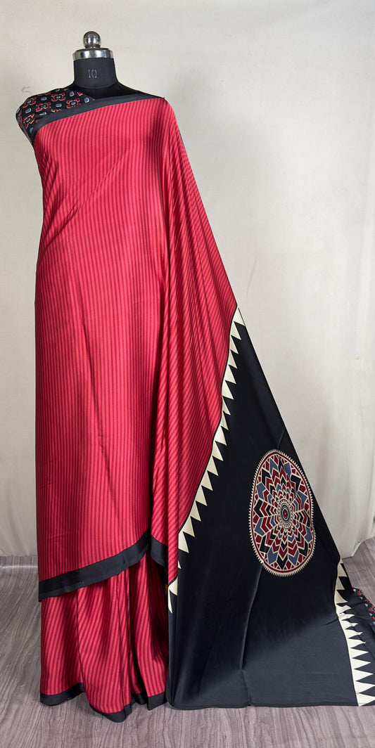 Synthetic Silk Saree.