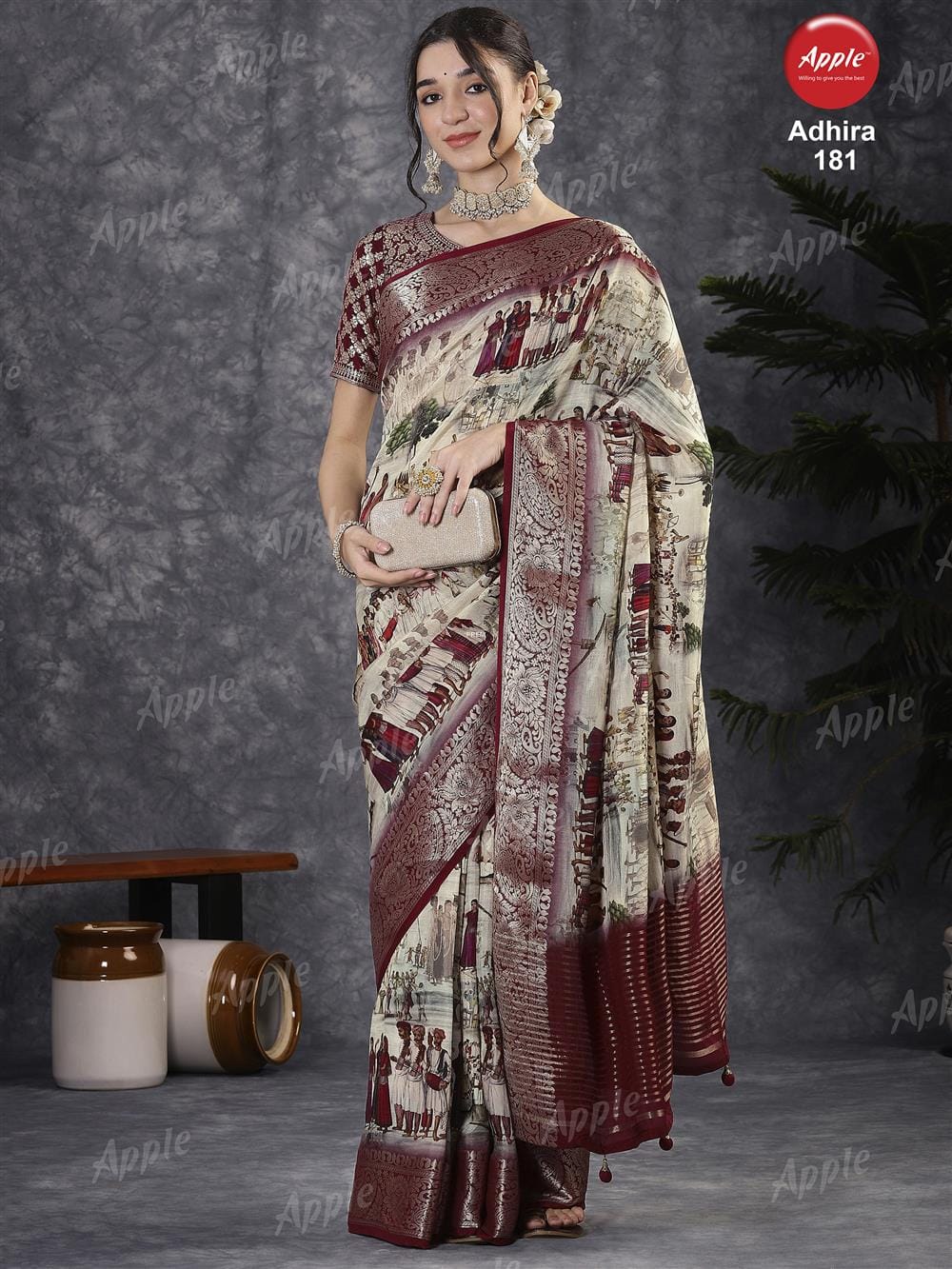 Synthetic Silk Saree.