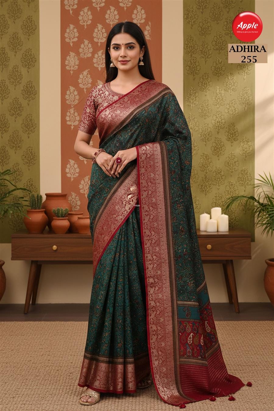 Synthetic Silk Saree.