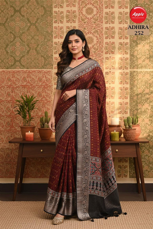 Synthetic Silk Saree