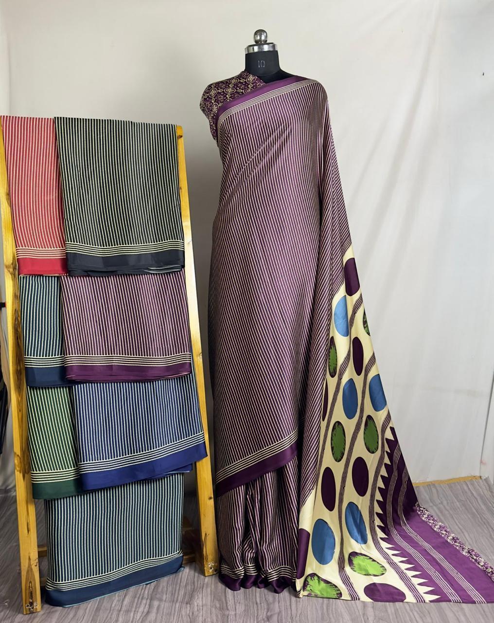 Synthetic Silk Saree.