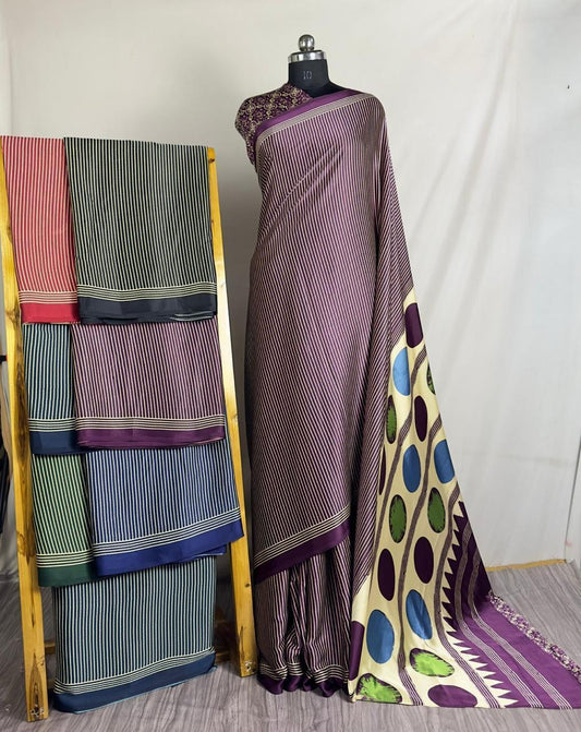Synthetic Silk Saree.