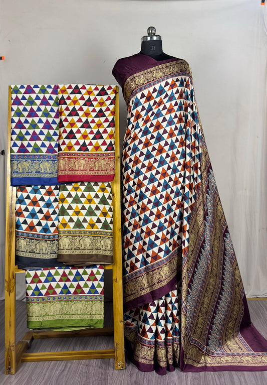 Synthetic Silk Saree.
