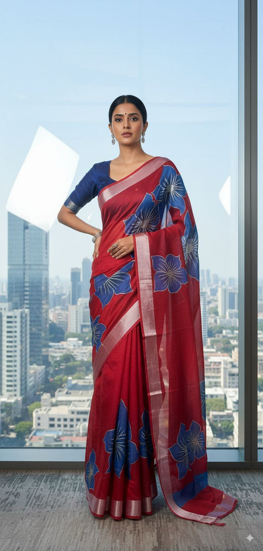 Synthetic Silk Saree.