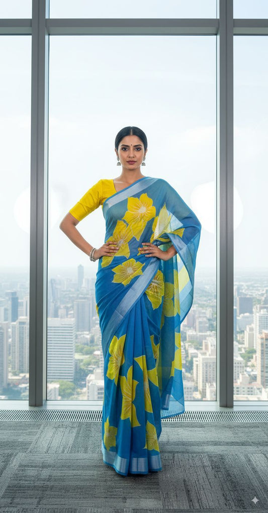 Synthetic Silk Saree.