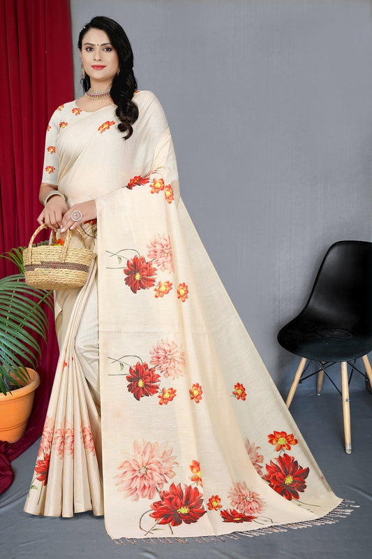Synthetic Silk Saree.