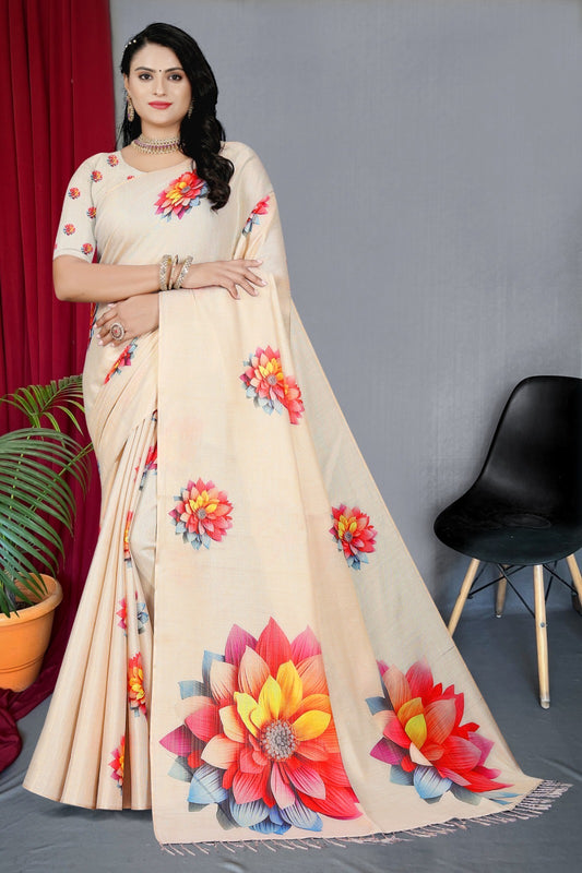 Synthetic Silk Saree.