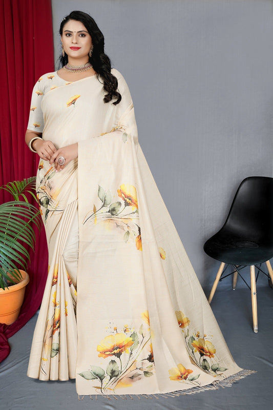 Synthetic Silk Saree.