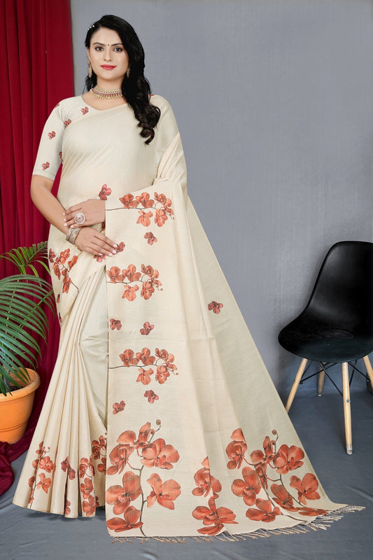 Synthetic Silk Saree.