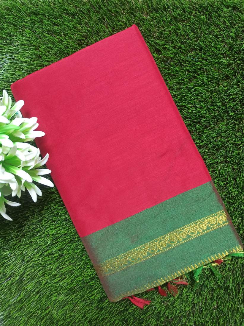 Cotton Silk Saree 715 Rs x 5 pcs - Bulksbt004