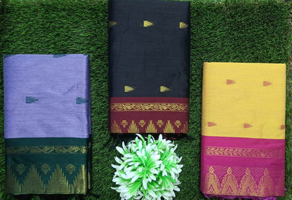 Cotton Silk Saree 726 Rs x 6 Pcs- Bulksbt006