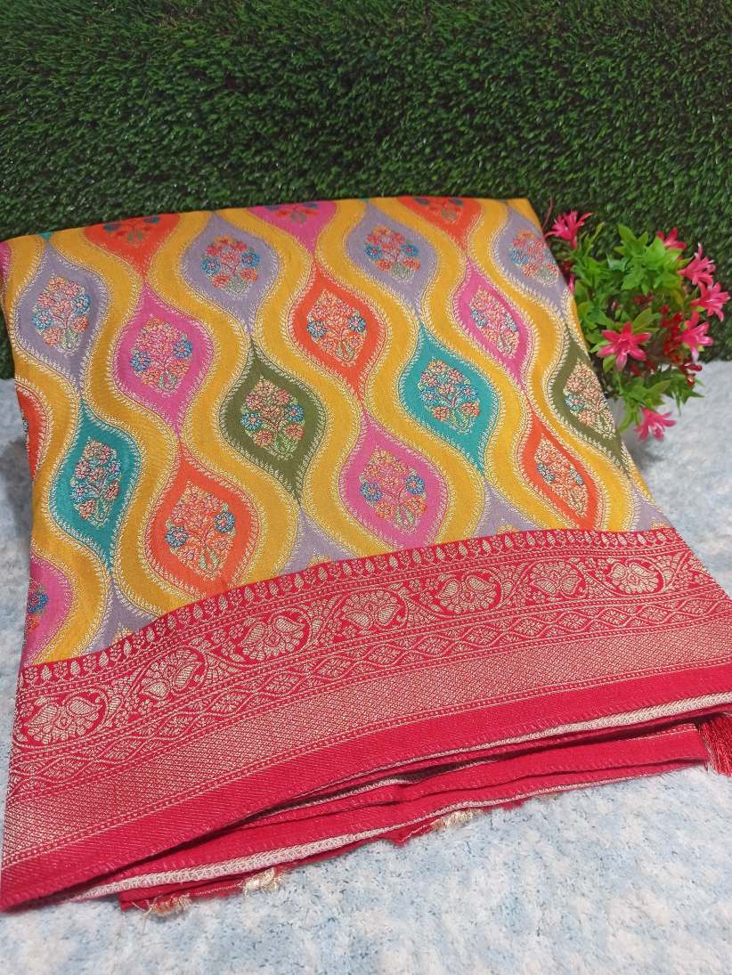 Kanchi Mix Silk Saree.