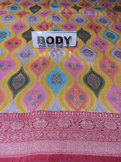 Kanchi Mix Silk Saree.