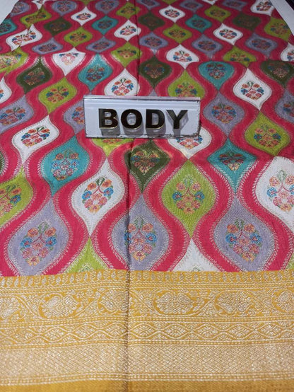 Kanchi Mix Silk Saree.