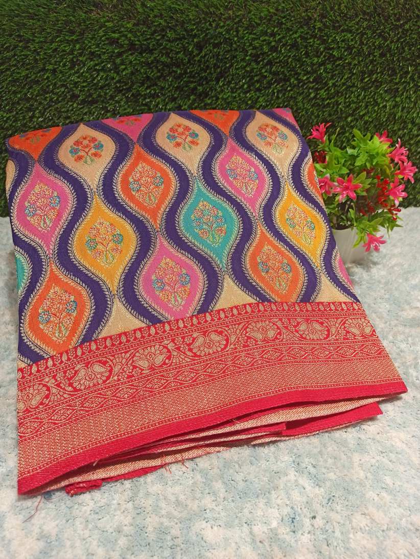 Kanchi Mix Silk Saree.