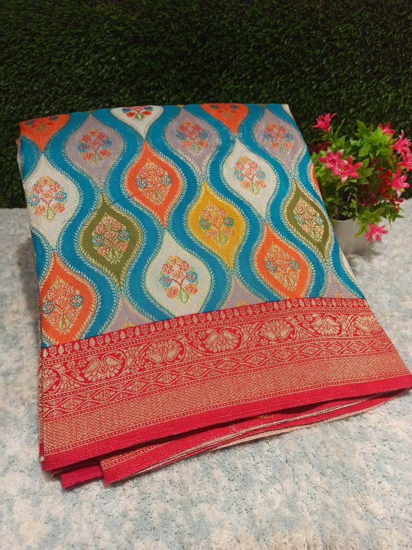 Kanchi Mix Silk Saree.