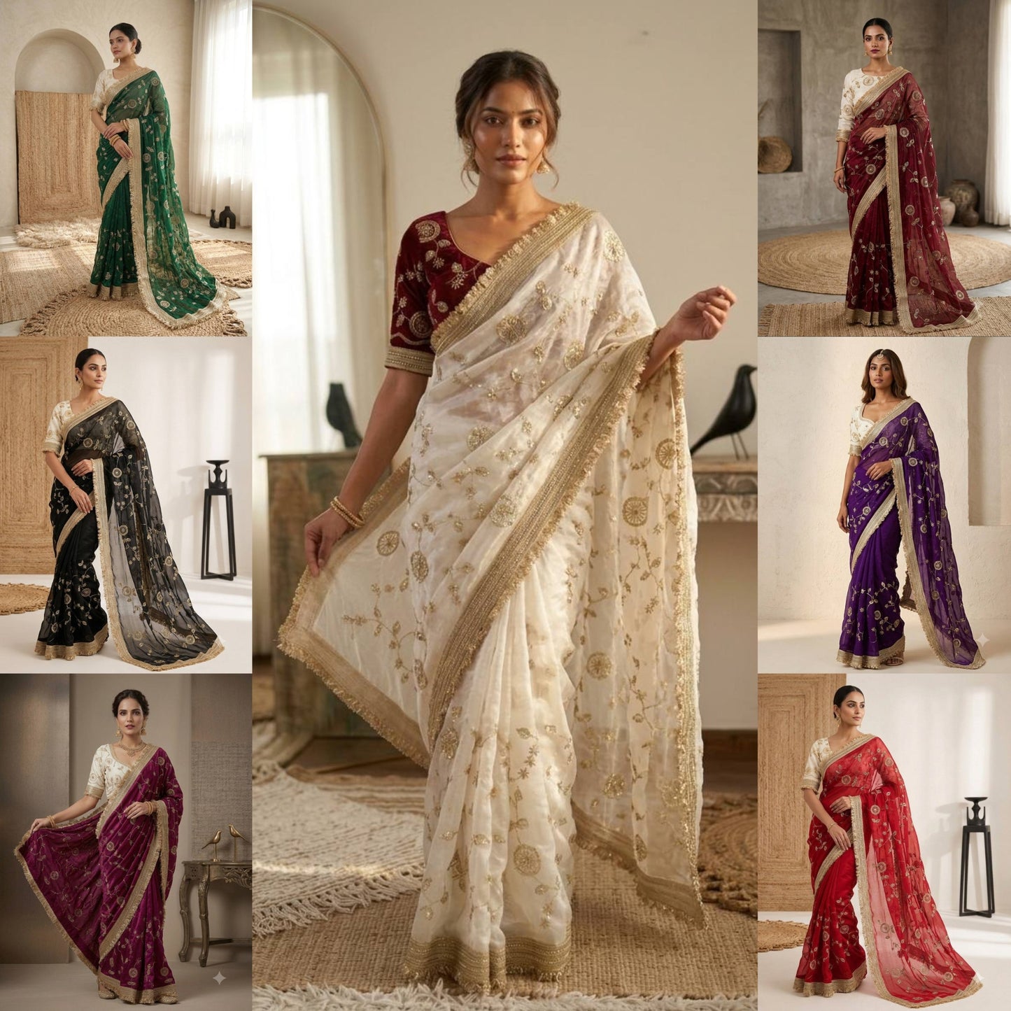 Catalogue Designer Silk Saree