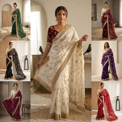 Catalogue Designer Silk Saree