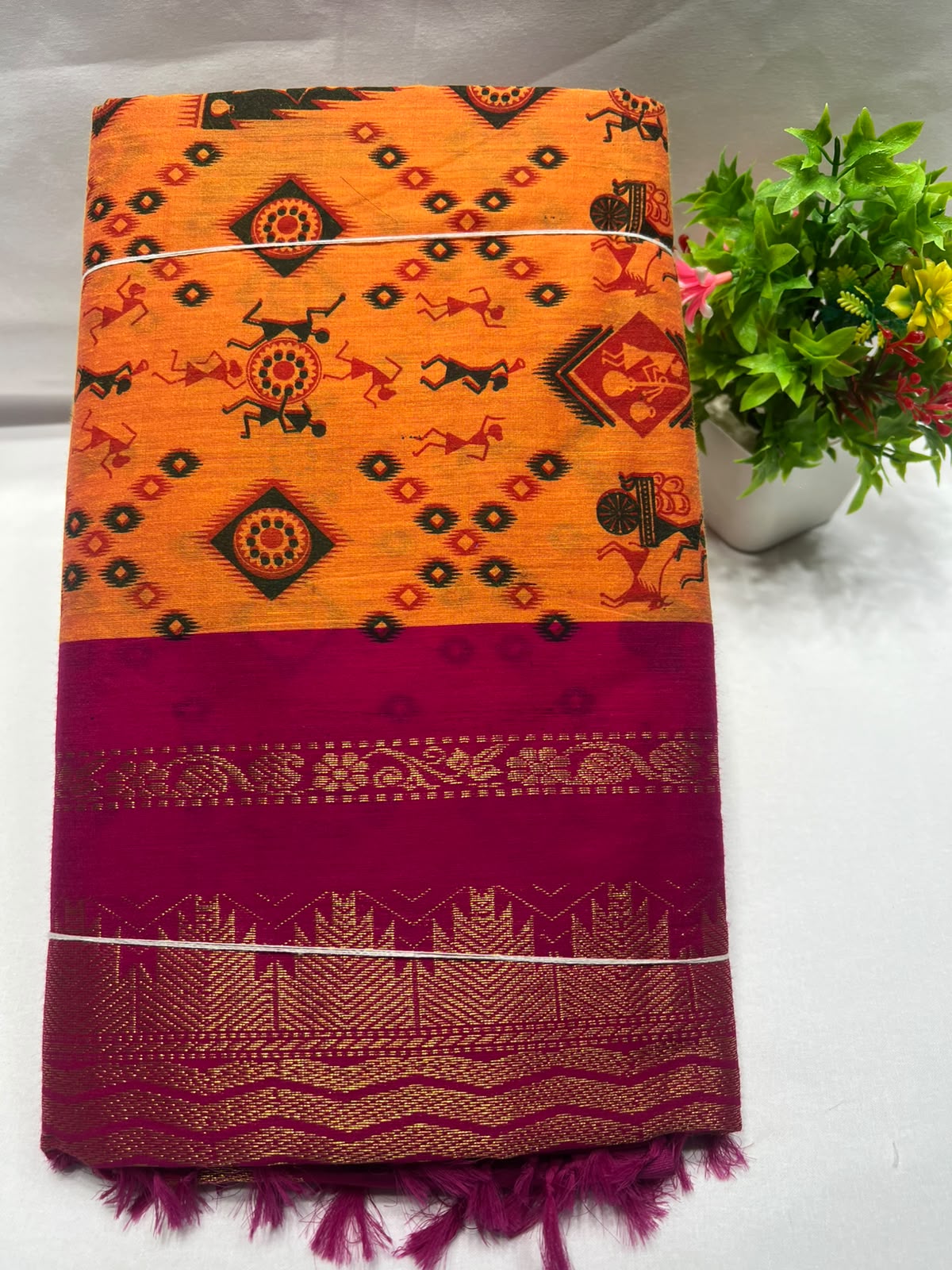 Pure Cotton Silk Saree