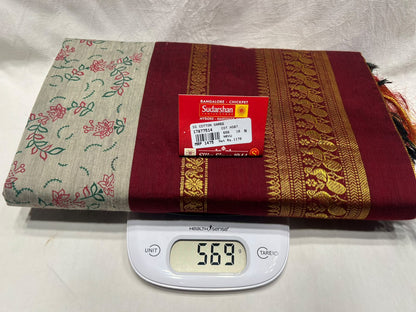 Pure Cotton Silk Saree