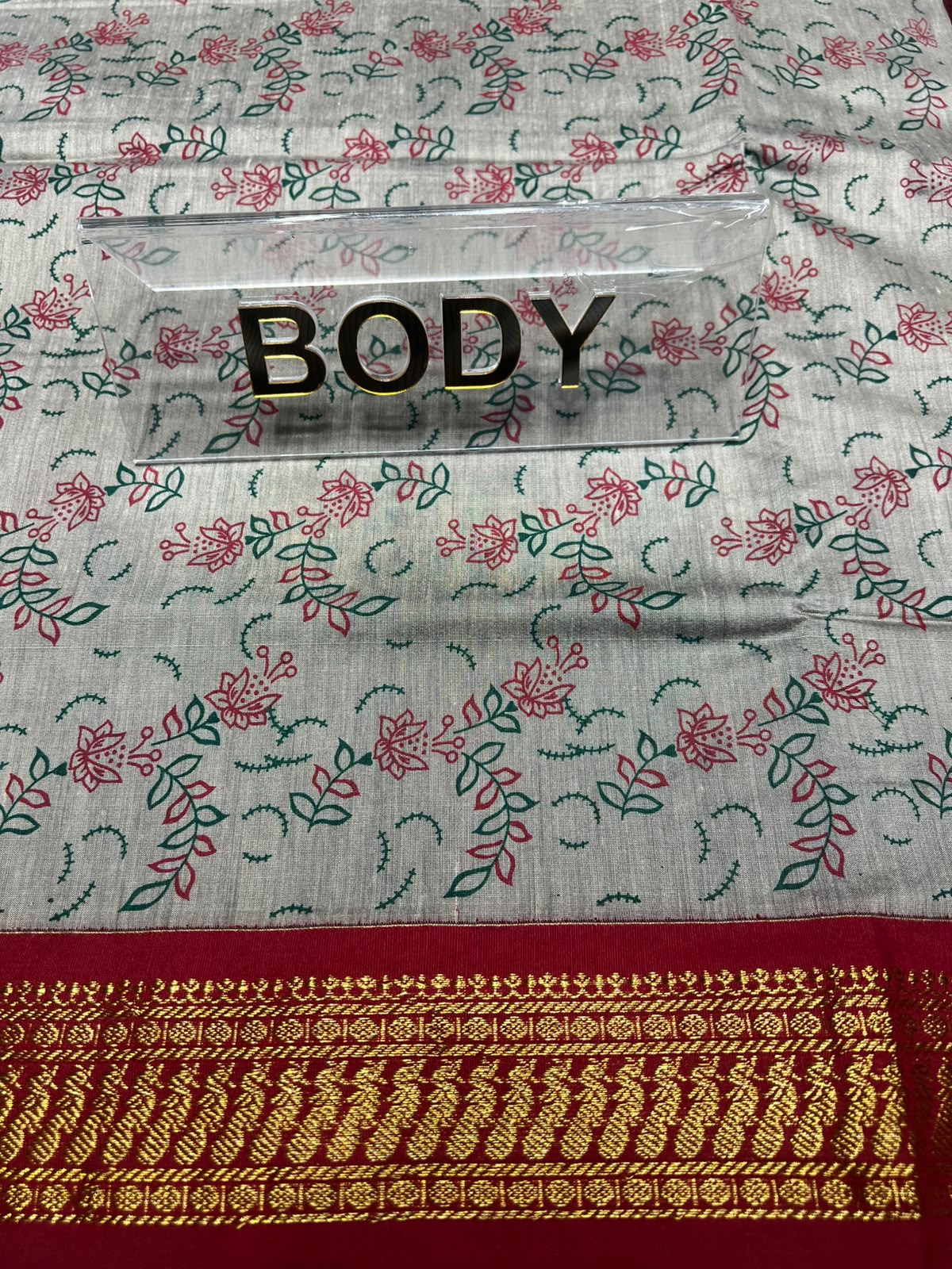 Pure Cotton Silk Saree